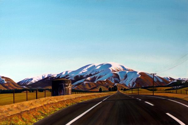Road to Arthurs Pass By Jo Gallagher